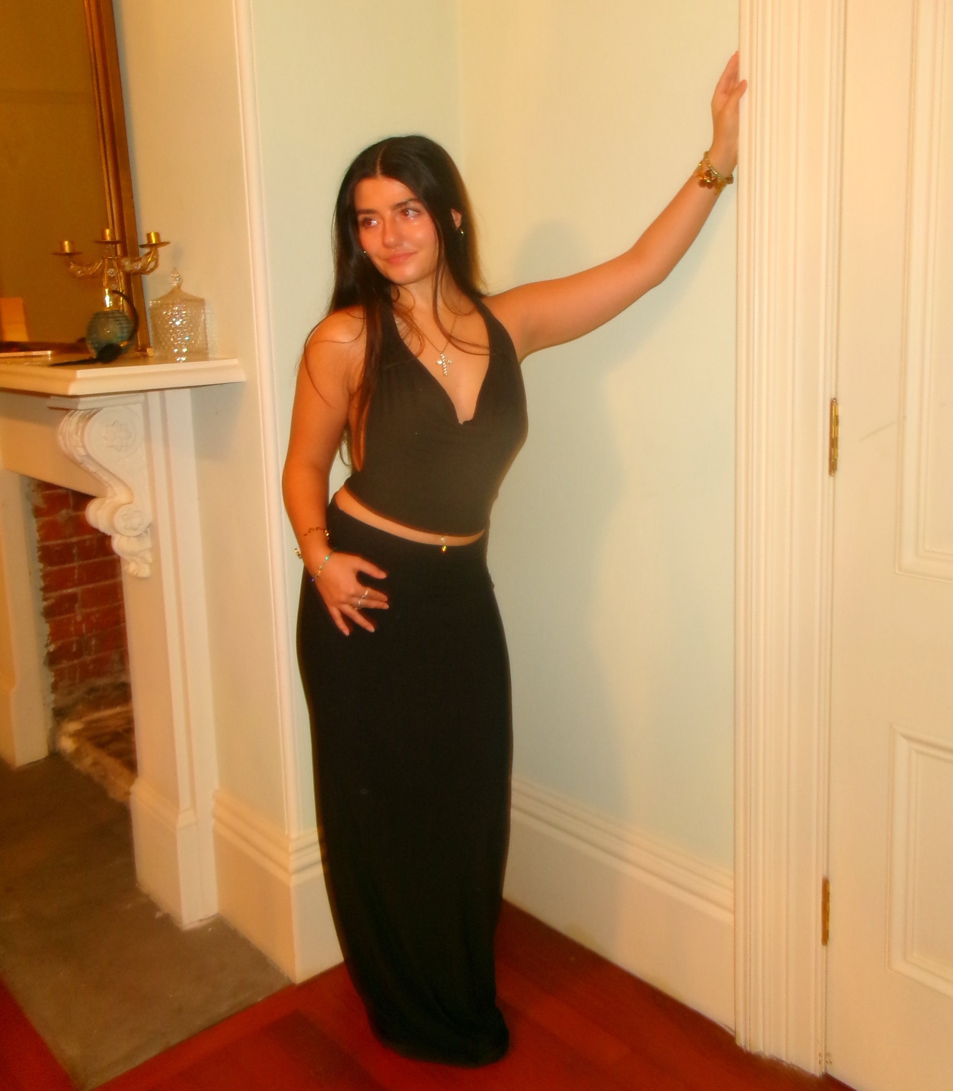 Jade Top Black