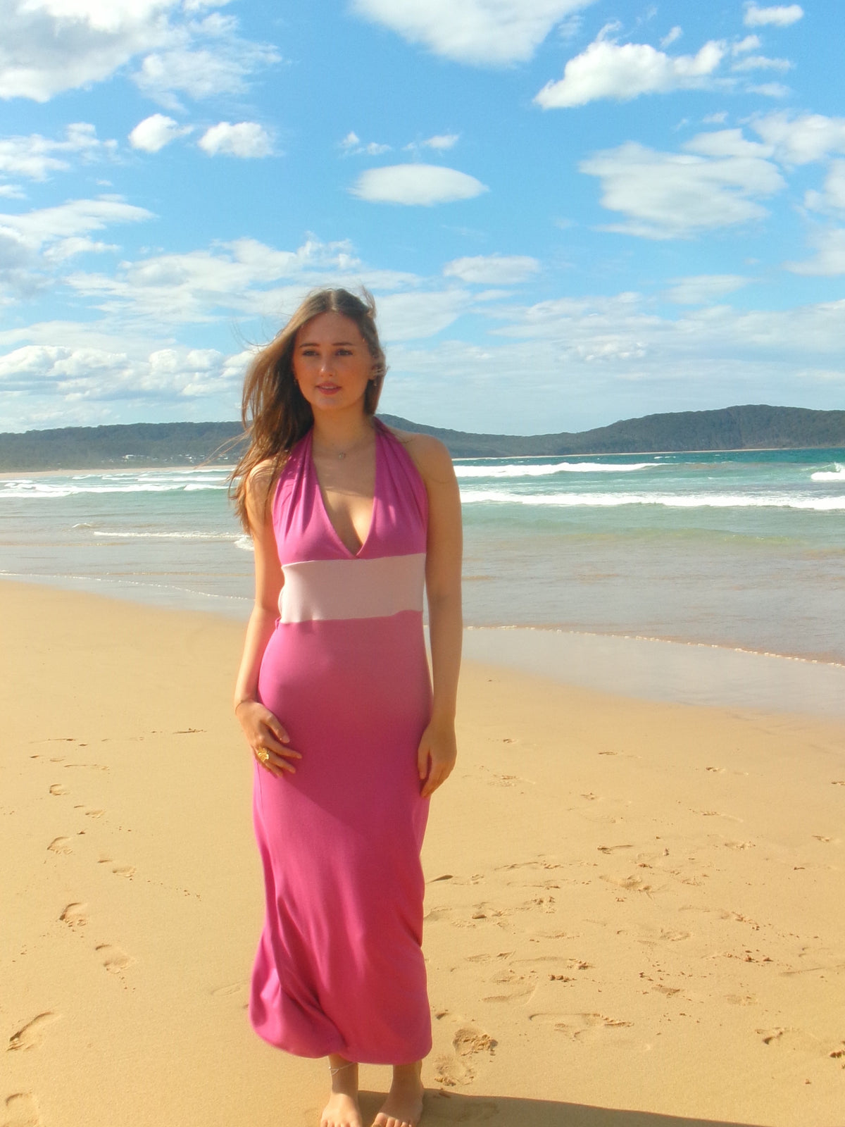 Katarina Maxi Dress - Cherry
